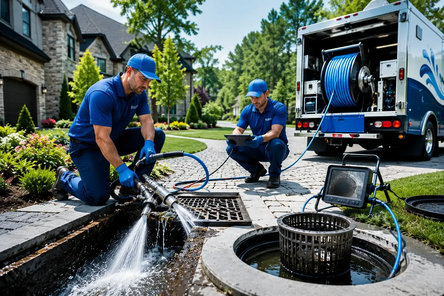Local outdoor drain cleaning professionals in Slatyfork, WV